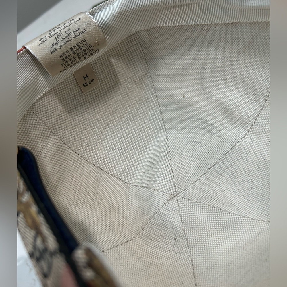 AUTHENTIC Gucci Supreme Flora Hat Size Medium - Picture 5 of 6